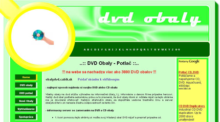 Obaly dvd